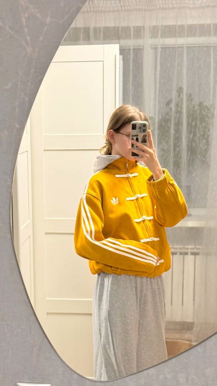 Yellow Adidas CNY Jacket - LUFERS