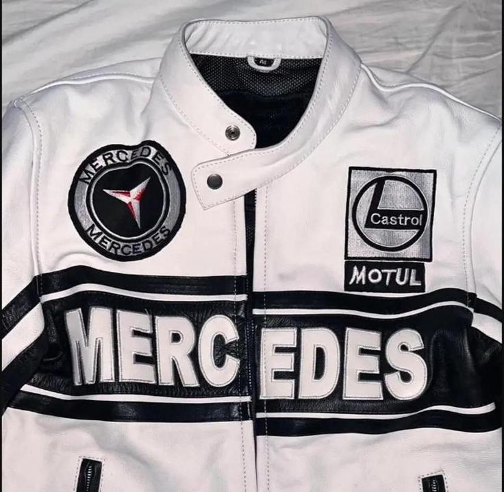 Mercedes Leather Jacket – LUFERS F1 Edition