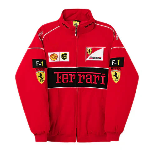Red Ferrari Scuderia Jacket | Ultra-Limited | LUFERS® F1 Edition