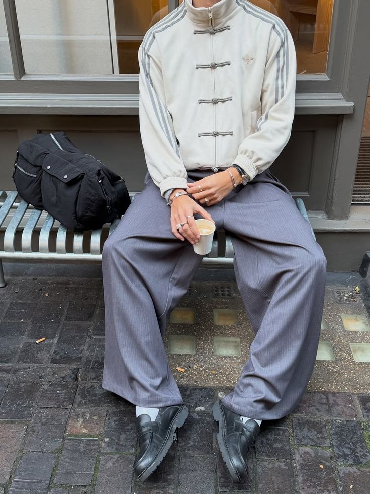 CNY-Inspired Premium White Suede Streetwear Jacket - LUFERS