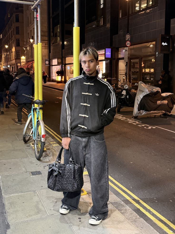 CNY-Inspired Premium Black Suede Streetwear Jacket - LUFERS