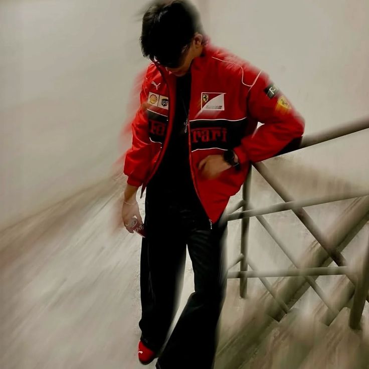 Red Ferrari Scuderia Jacket | Ultra-Limited | LUFERS® F1 Edition