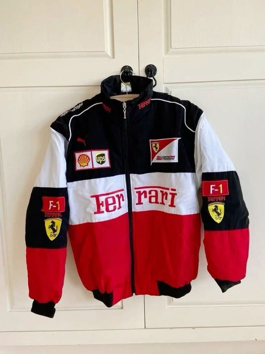 The Tri-Color Ferrari Jacket | Ultra-Limited | LUFERS® F1 Edition