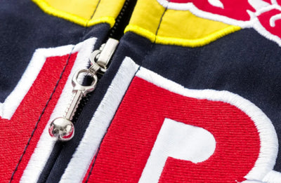Red Bull Racing Jacket – NAVY BLUE | Embroidered | LUFERS® F1 Edition