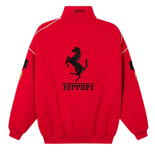 Red Ferrari Scuderia Jacket | Ultra-Limited | LUFERS® F1 Edition
