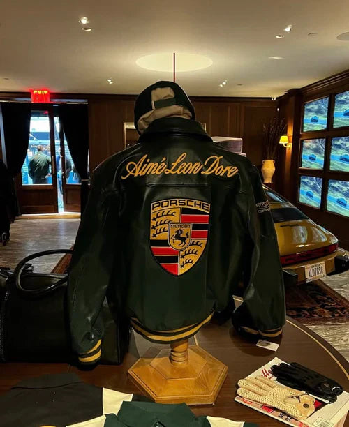 Porsche Legacy Leather Jacket | LUFERS® Limited Drop